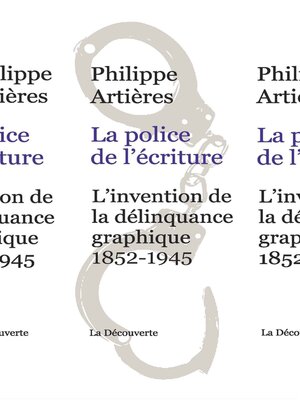 cover image of La police de l'écriture